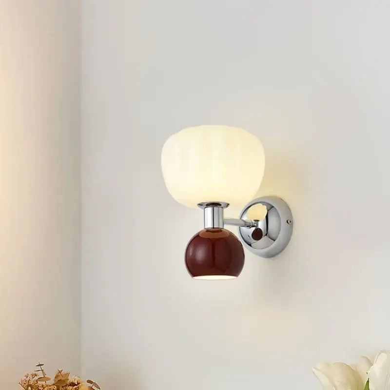 Bauhaus Style Cream Wall Light | LED Wall Lamp