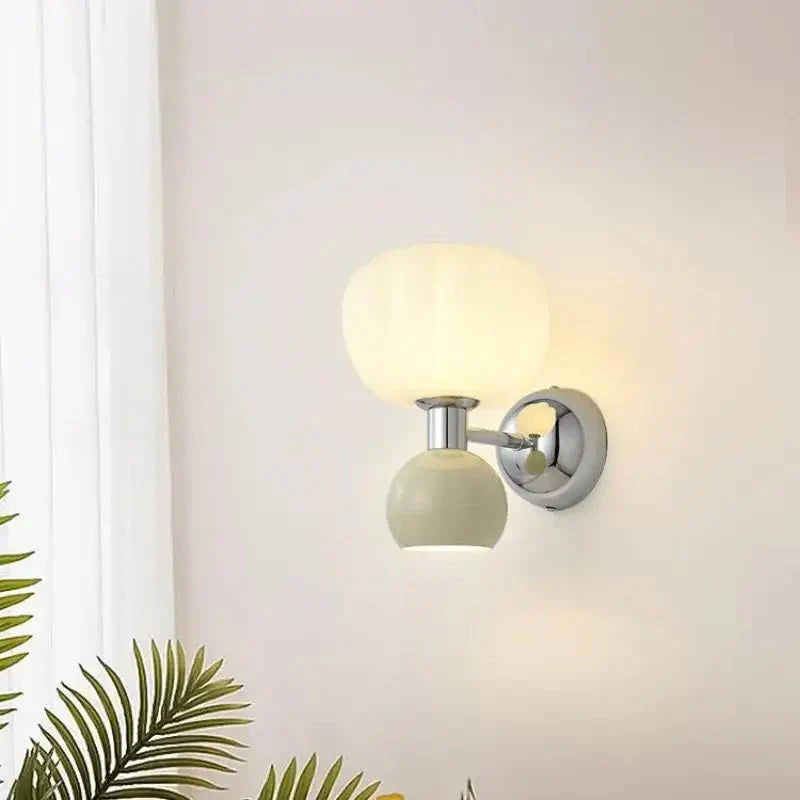 Bauhaus Style Cream Wall Light | LED Wall Lamp