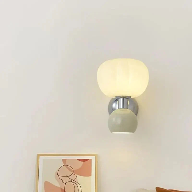 Bauhaus Style Cream Wall Light | LED Wall Lamp
