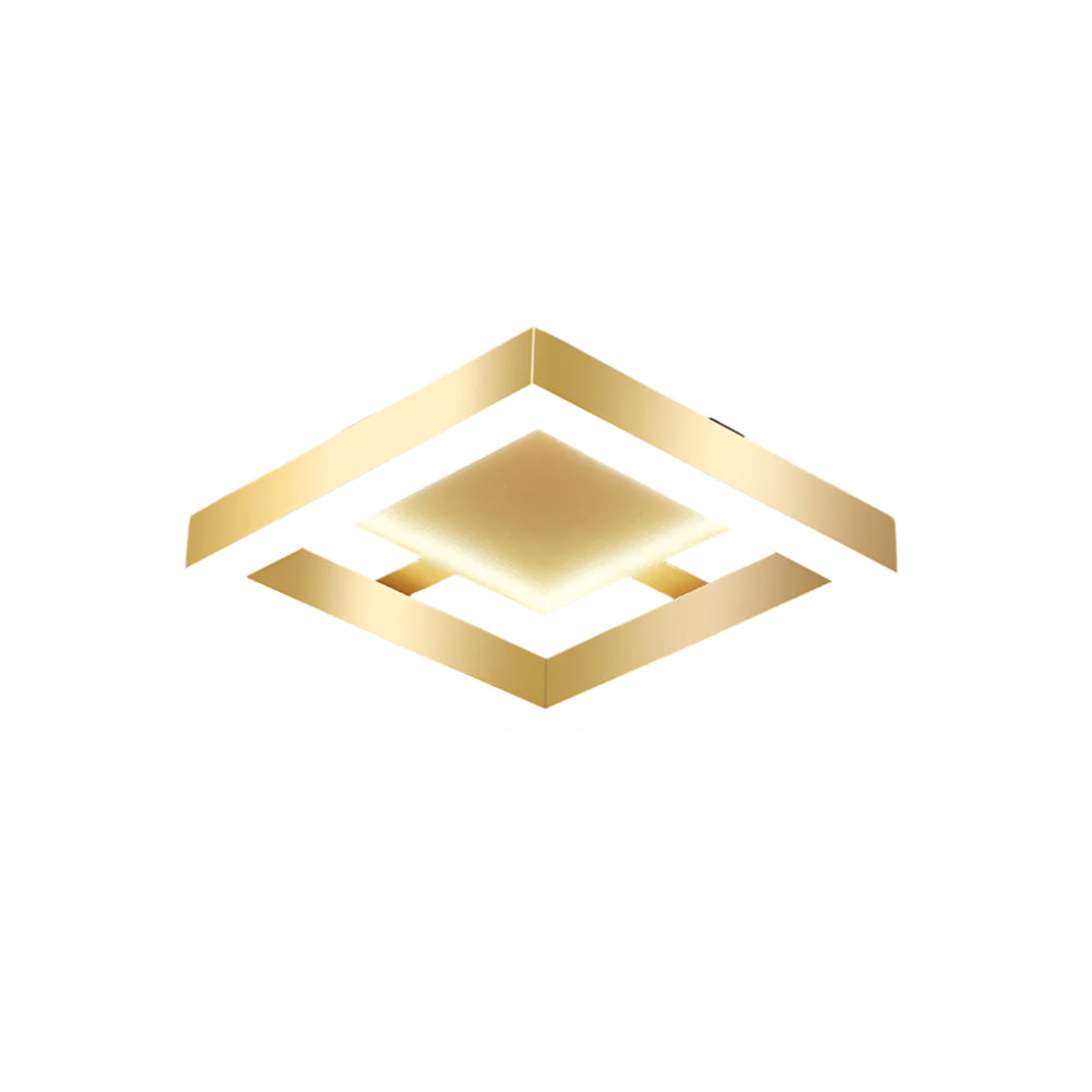 Gold Finish Recessed LED Ceiling Fixtures – Modern Style