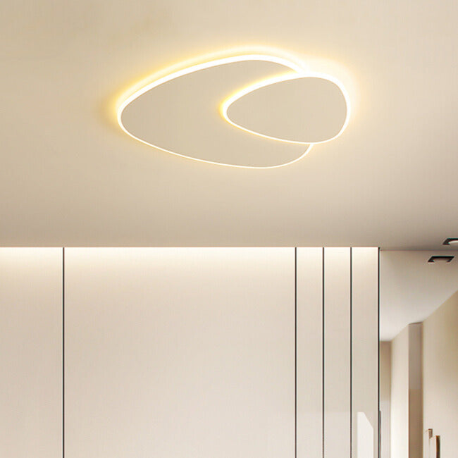 Slim LED Ceiling Fixture in Triangular Shape