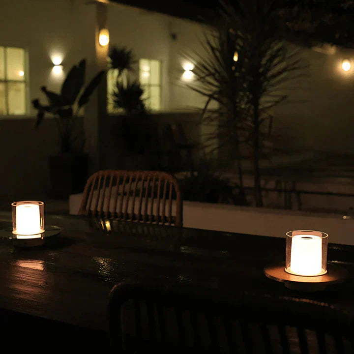 Contemporary LED Induction Candle Table Lamp