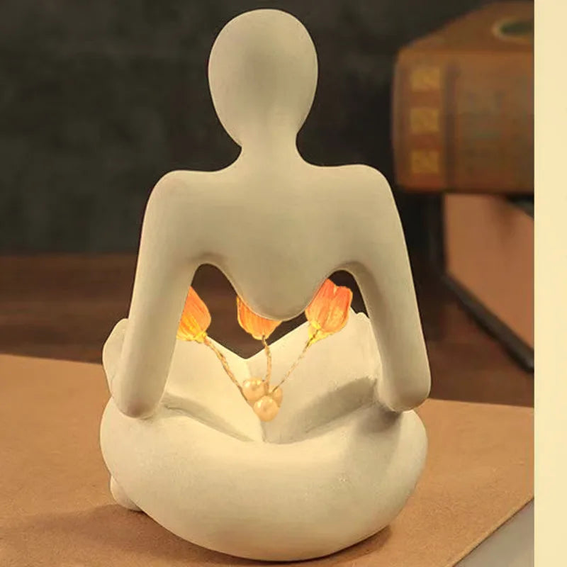 Creative Book-Themed Night Lamp – Decorative Reading Night Light