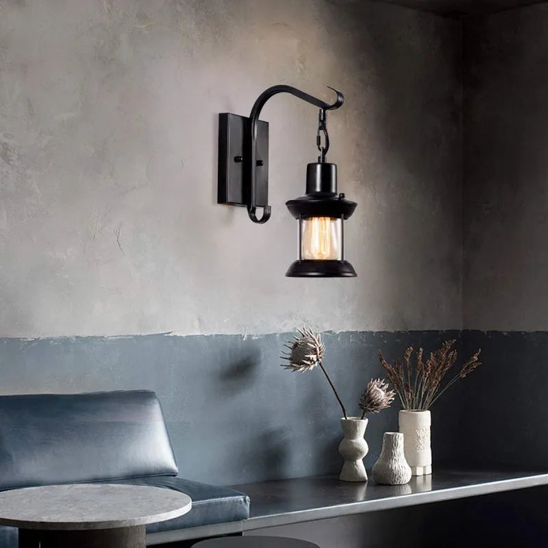 Industrial Indoor Wall Light – Vintage Style Sconce