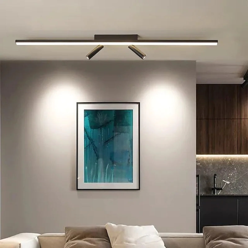 Modern Adjustable LED Ceiling Spotlight – Dual Rotatable Lamps