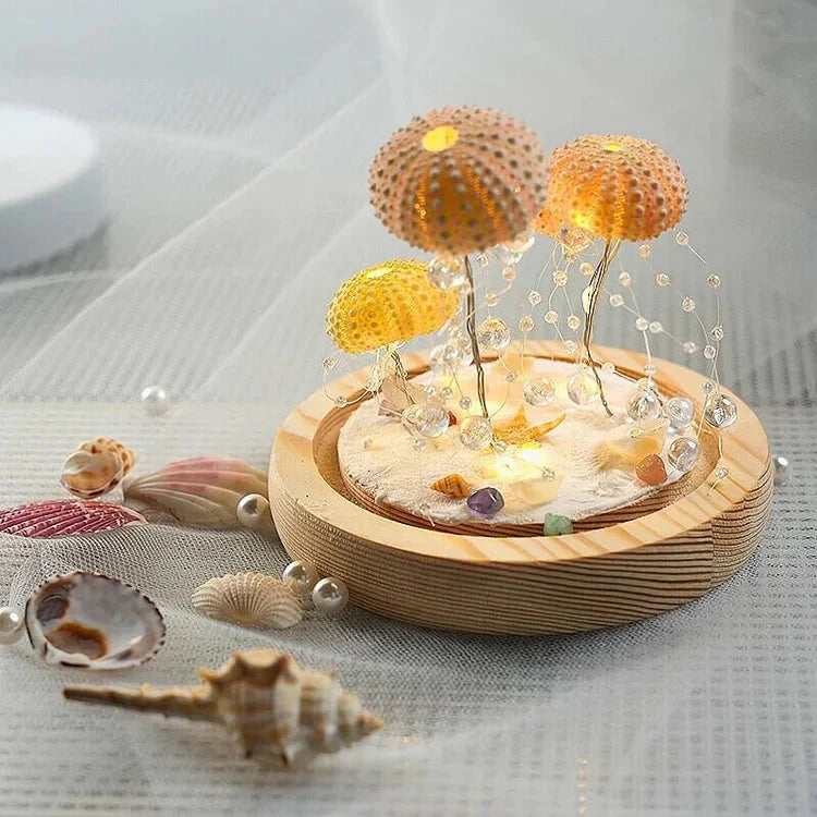 Creative DIY Sea Urchin Light