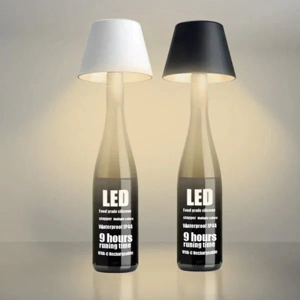 Rechargeable Wine Bottle Table Lamp
