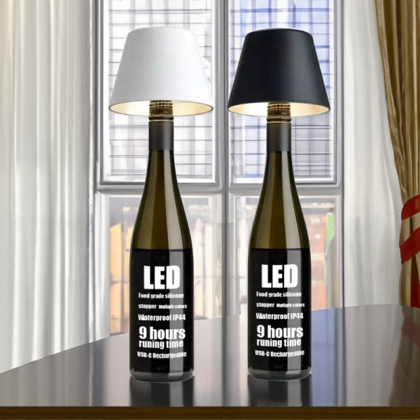 Rechargeable Wine Bottle Table Lamp