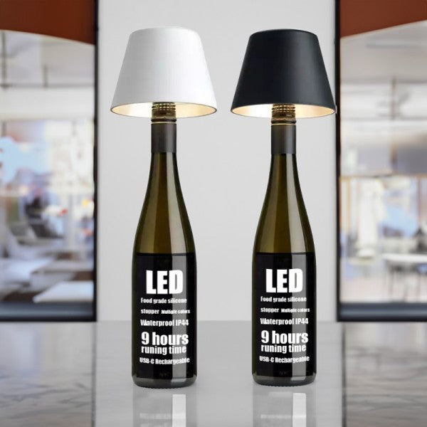Rechargeable Wine Bottle Table Lamp