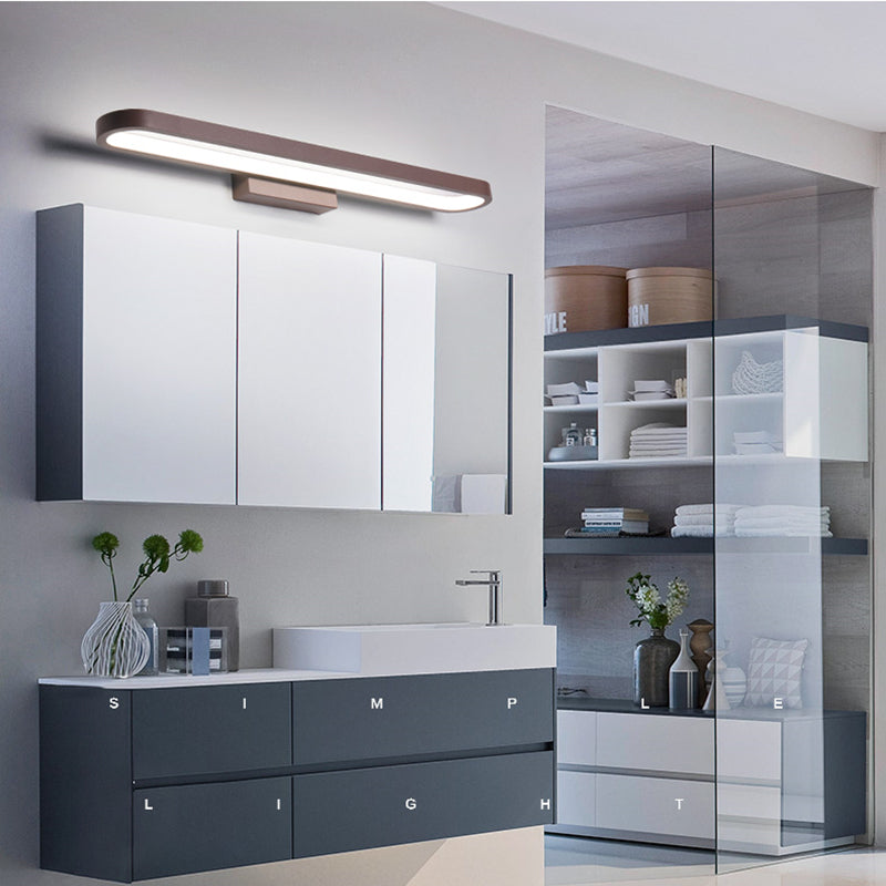 Modern Slim LED Wall Bathroom Light | Indoor Vanity Lighting