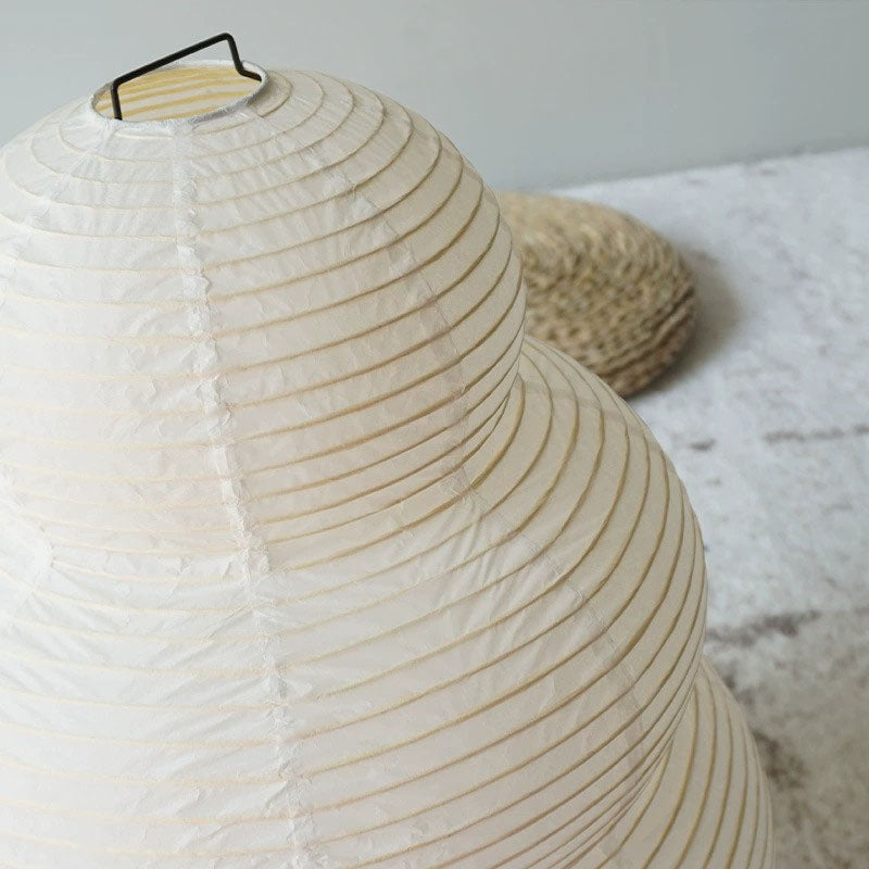 Japanese Akari-Style LED Lamp | Rice Paper Lamp