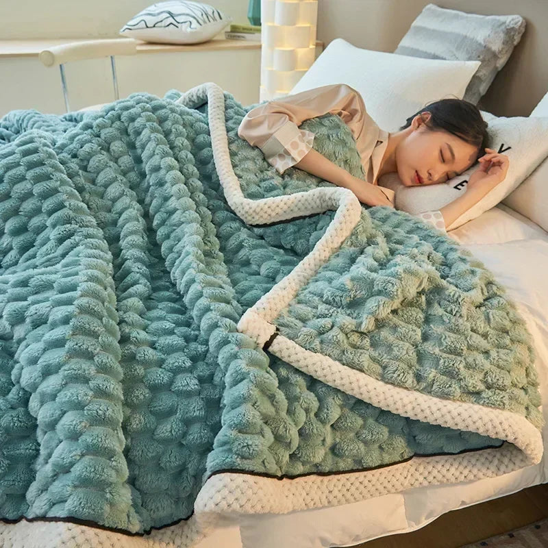 Turtle Print | Velvet Throw Blanket