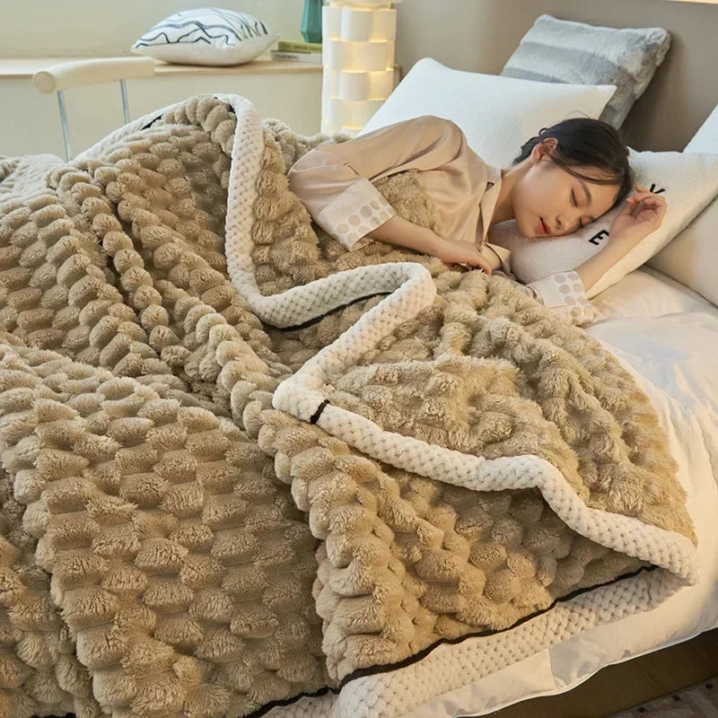 Turtle Print | Velvet Throw Blanket