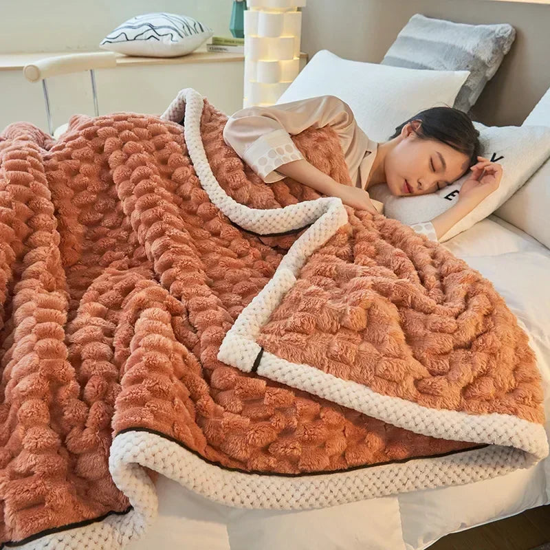 Turtle Print | Velvet Throw Blanket