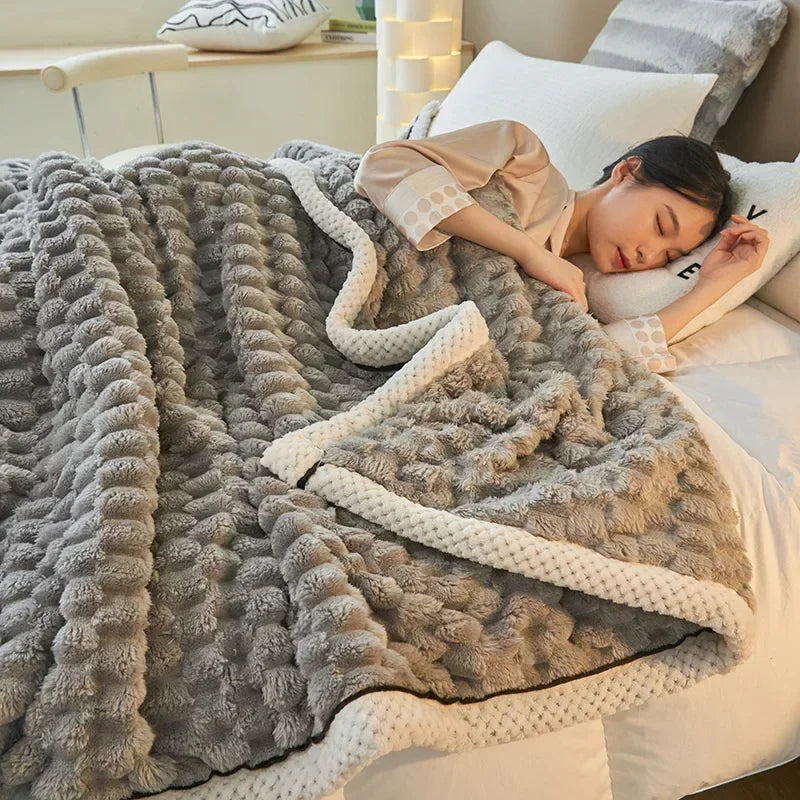 Turtle Print | Velvet Throw Blanket
