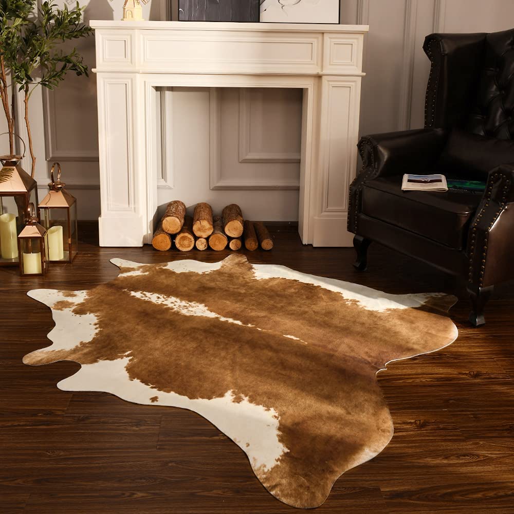 Premium Cow Print Rug - Versatile