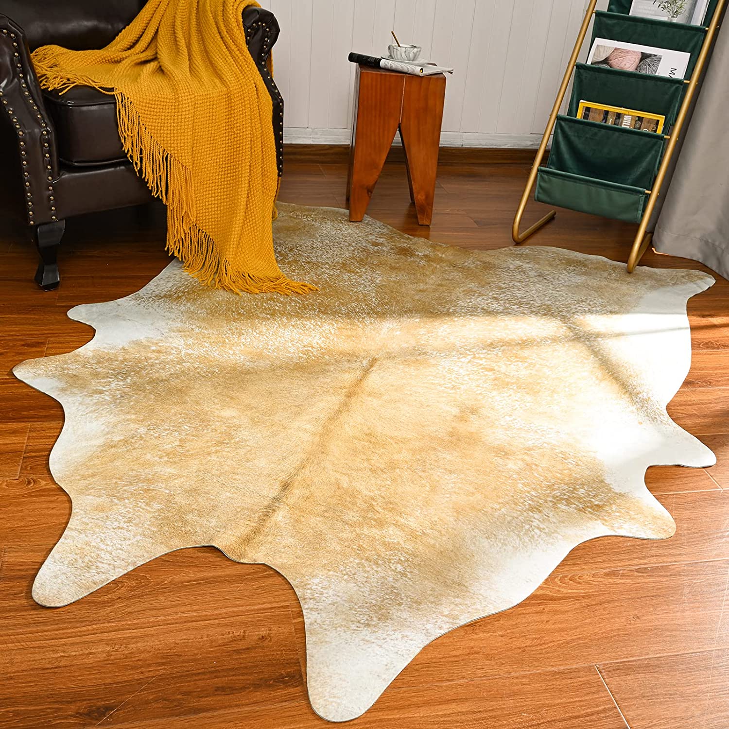 Premium Cow Print Rug - Versatile