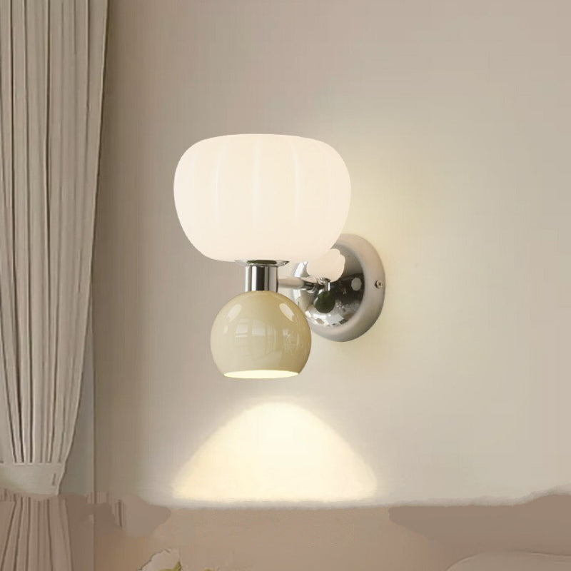 Bauhaus Style Cream Wall Light | LED Wall Lamp