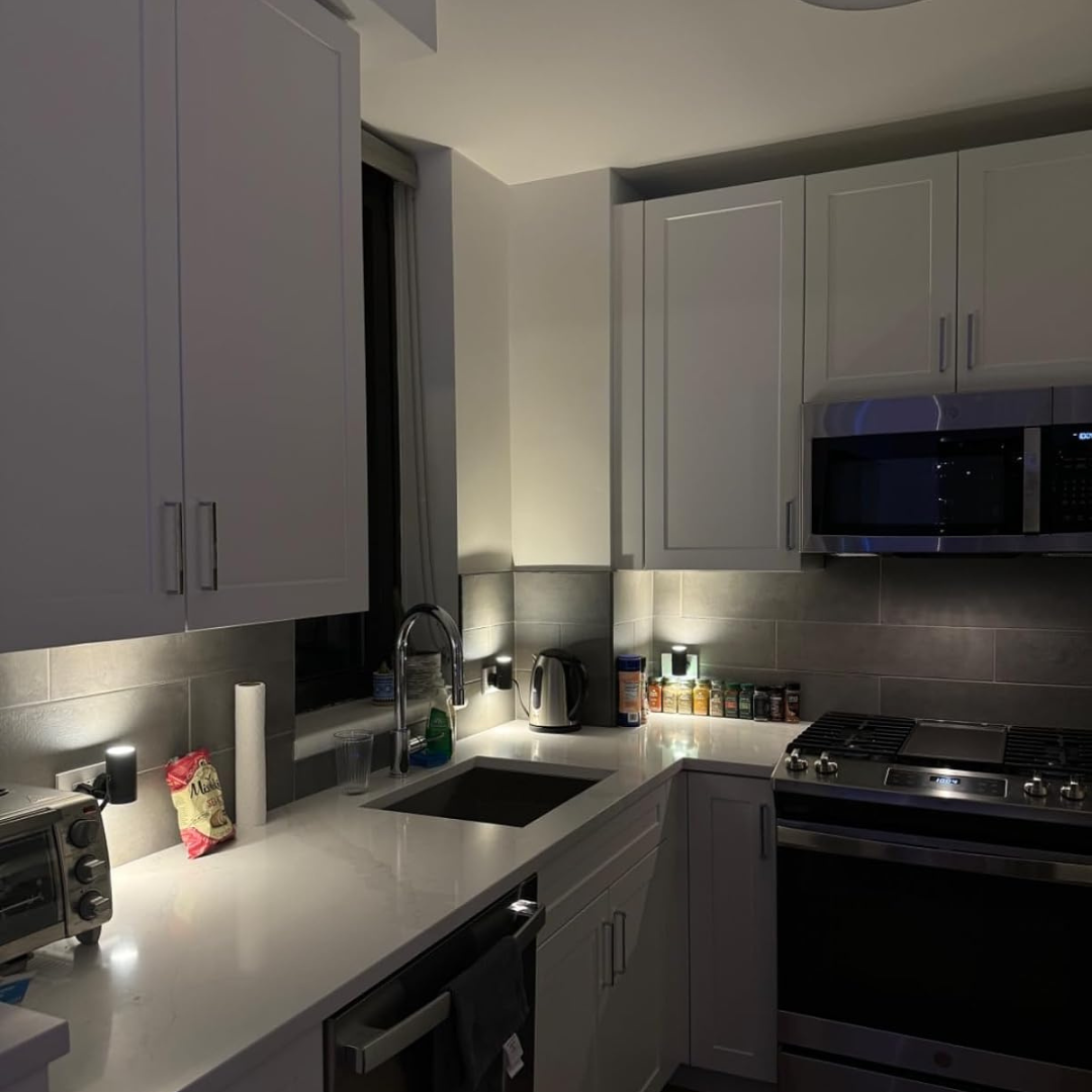 Modern Plug-In Wall Light - Motion Sensor Indoor LED Lamp