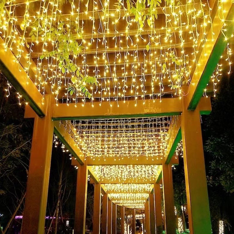 Christmas Outdoor Icicle Lights – LED Fairy Lights for Holiday Decor
