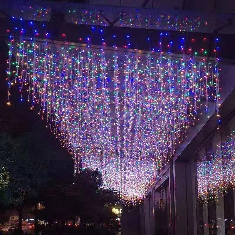 Christmas Outdoor Icicle Lights – LED Fairy Lights for Holiday Decor