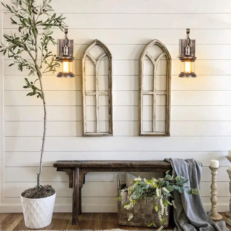 Industrial Indoor Wall Light – Vintage Style Sconce