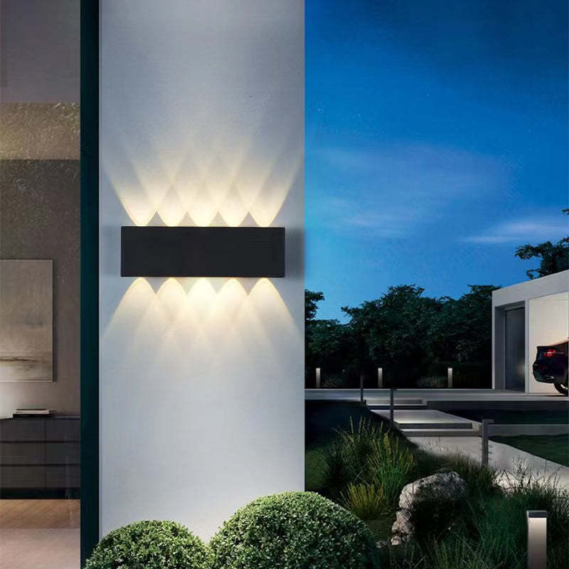 Robust Waterproof Aluminum LED Wall Light