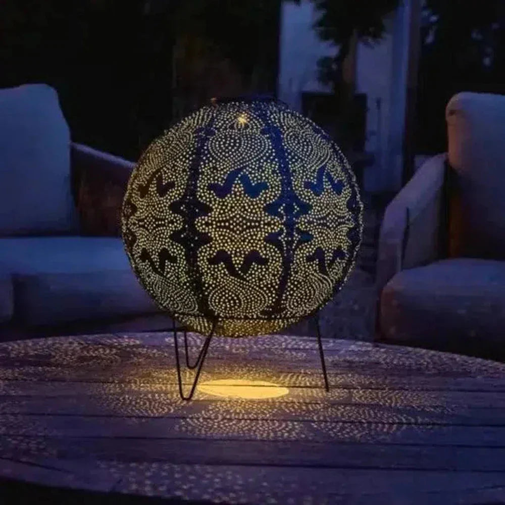 Weatherproof Solar Lantern – Globe Design