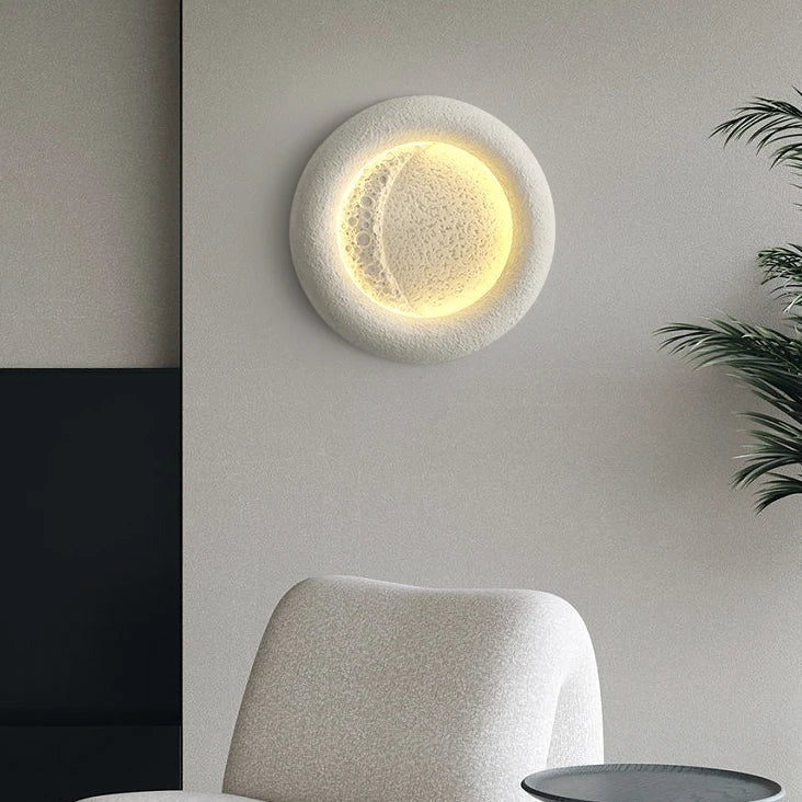 Modern Crescent Moon Wall Lamp | Soft Light