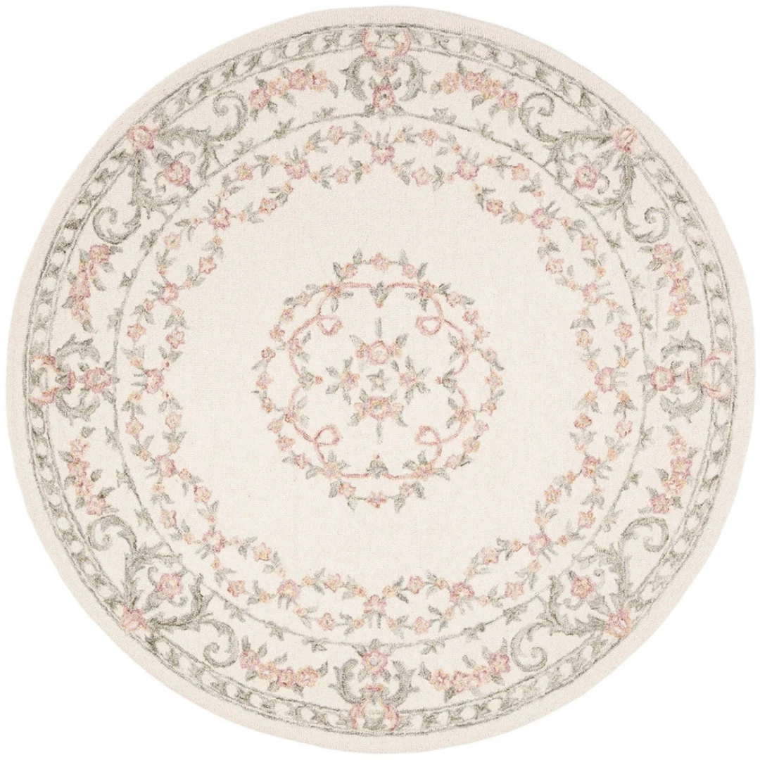 Living Room Area Rug | Hand Tufted with Classic Design