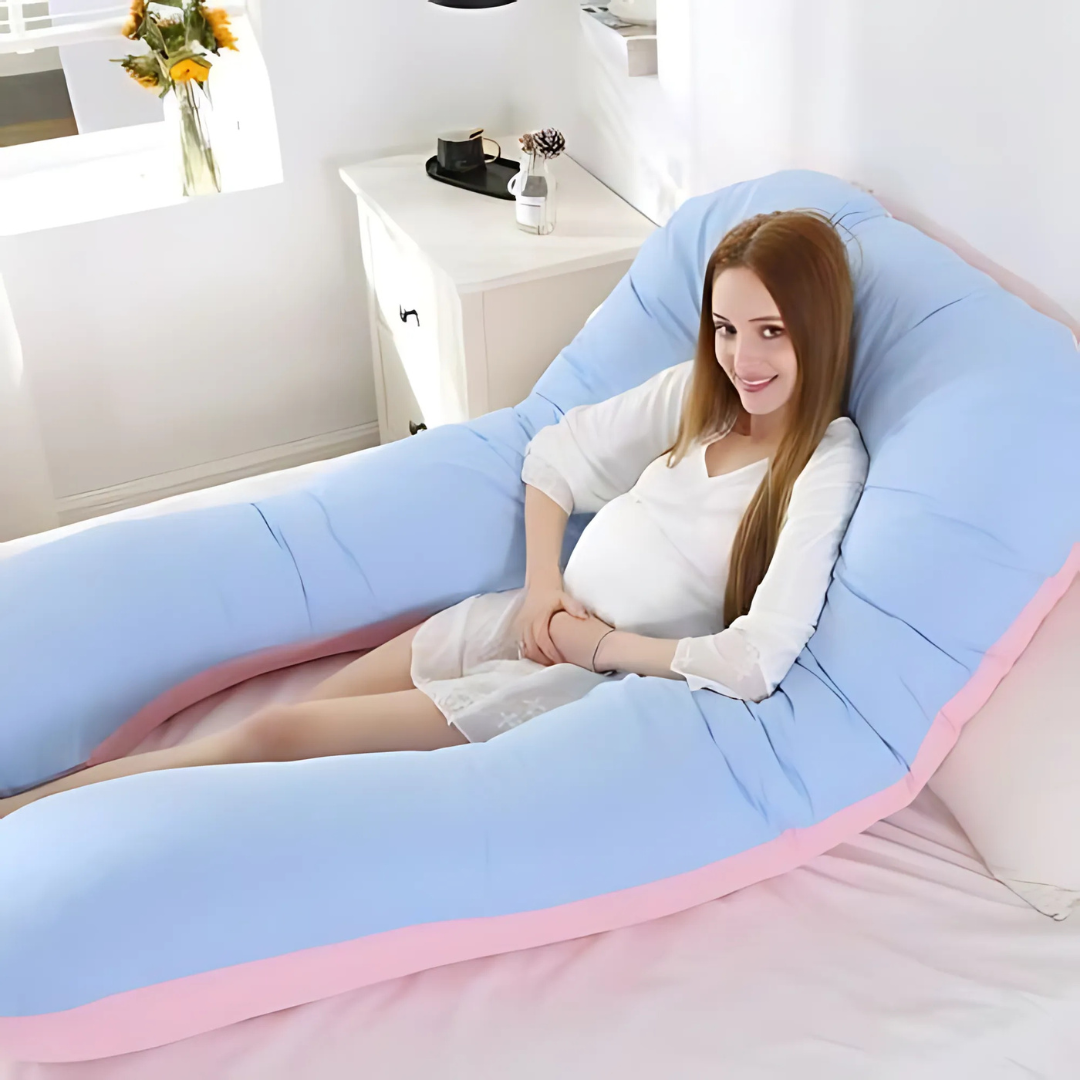Full Body Support Pregnancy Pillow – Cuddle Cushion for Maternity