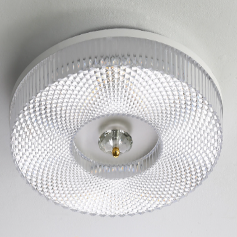 Ultra-Slim LED Ceiling Light | Copper Round Recessed Fixture