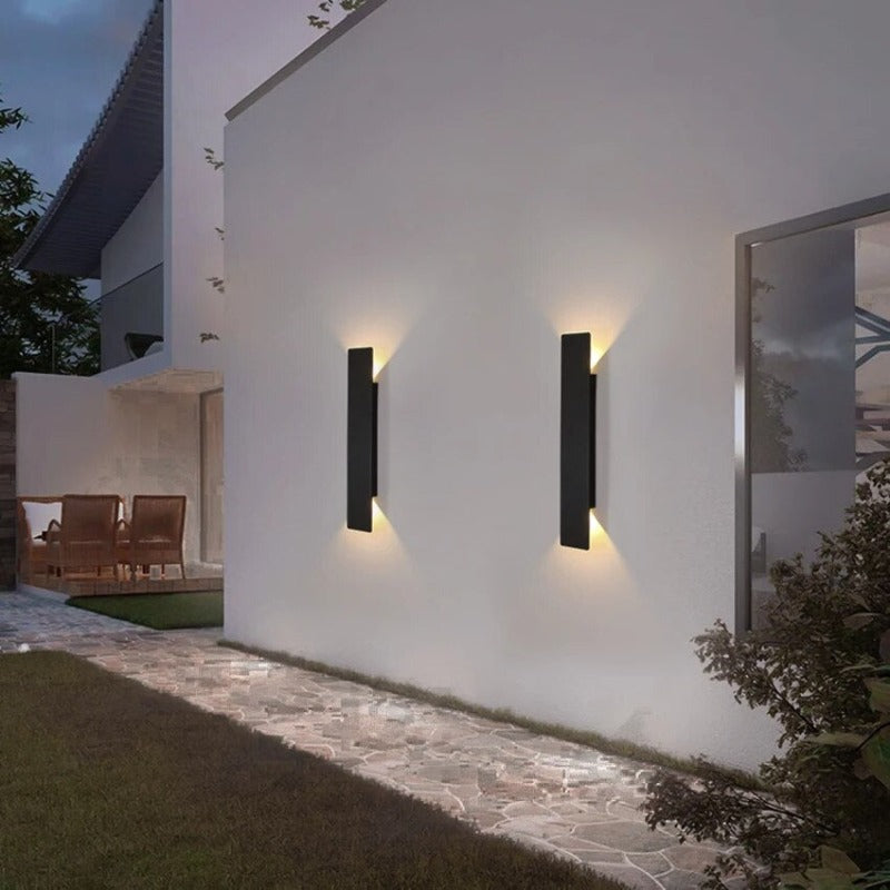 Modern Aluminum Outdoor Wall Light - Durable Exterior Lamp