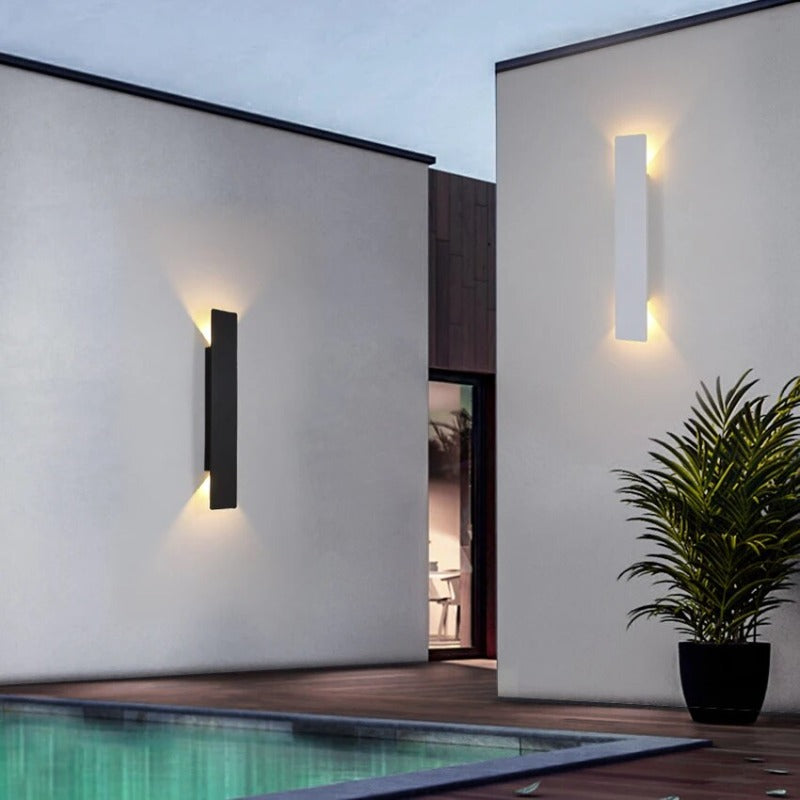 Modern Aluminum Outdoor Wall Light - Durable Exterior Lamp