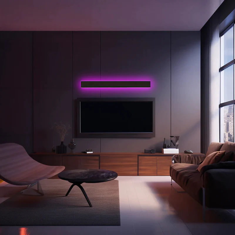 Outdoor Metal LED Linear Wall Lamp – IP65 Exterior Light