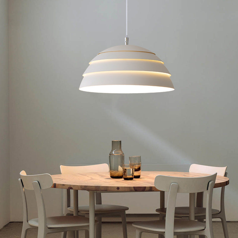 Rounded LED Pendant Light – Dome Pot Style