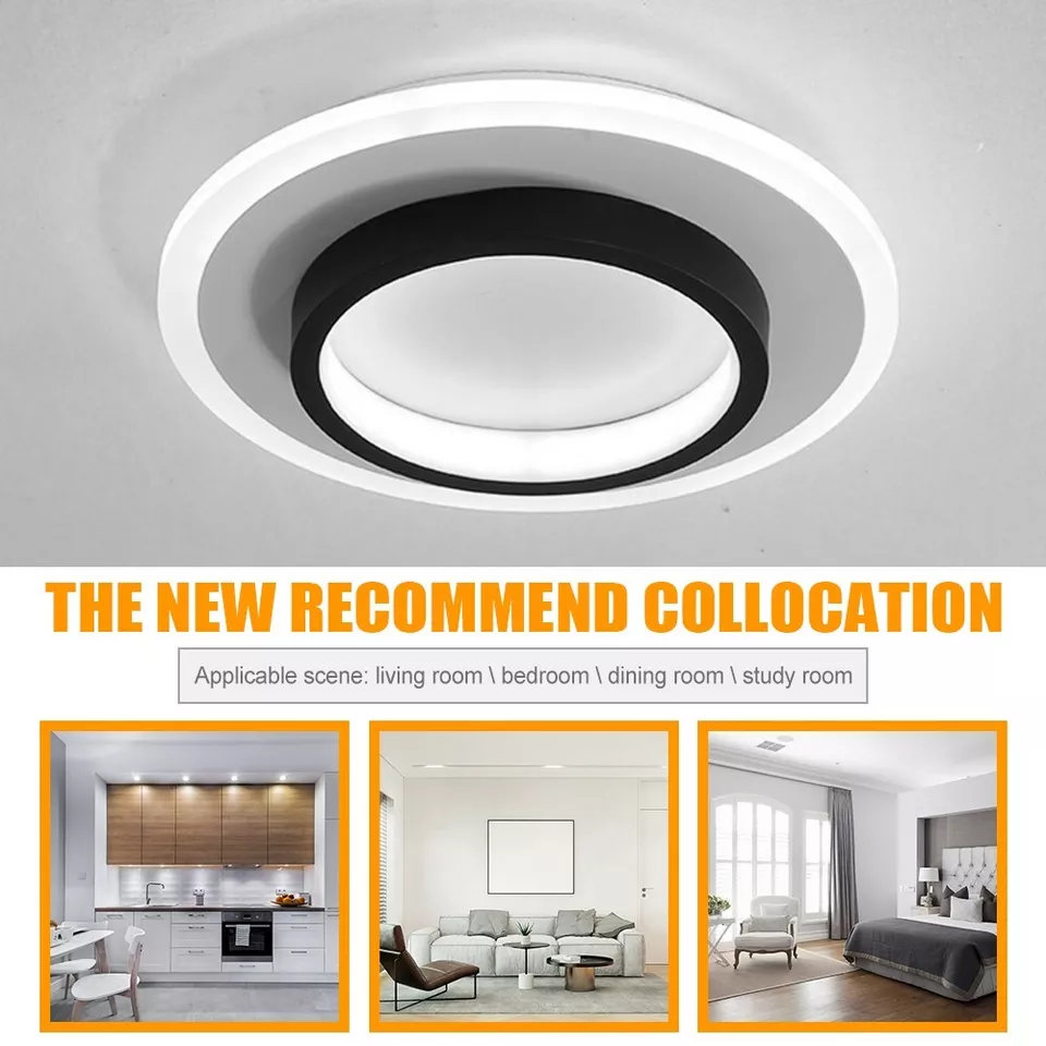 Recessed LED Ceiling Fixture with Acrylic Diffuser
