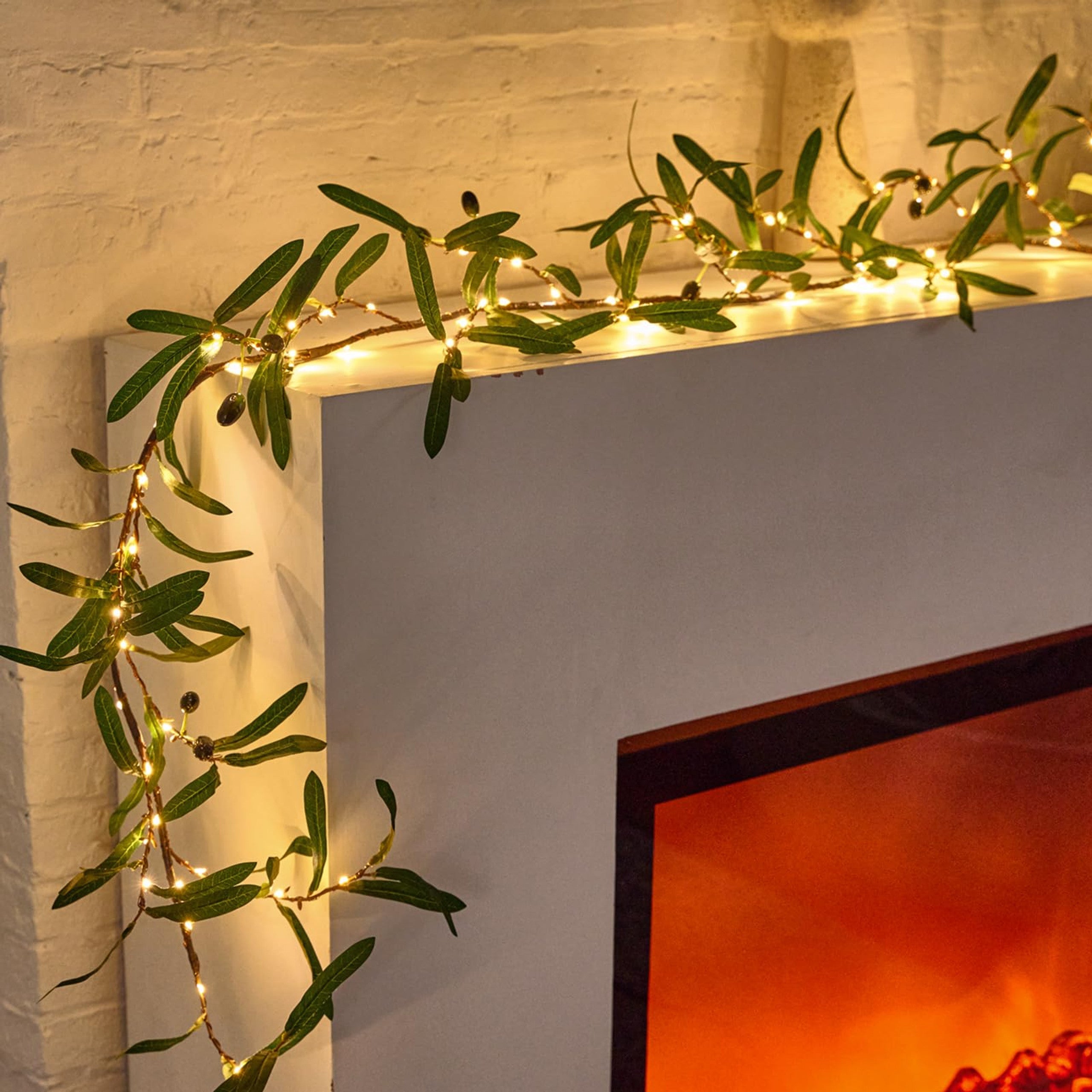 Enchanted Olive Branch – Elegant Home Decor Accent - Atelier Dubois Paris