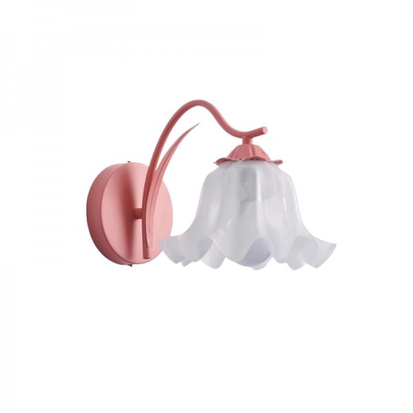 Retro Flower Wall Light – French-Inspired Fixture