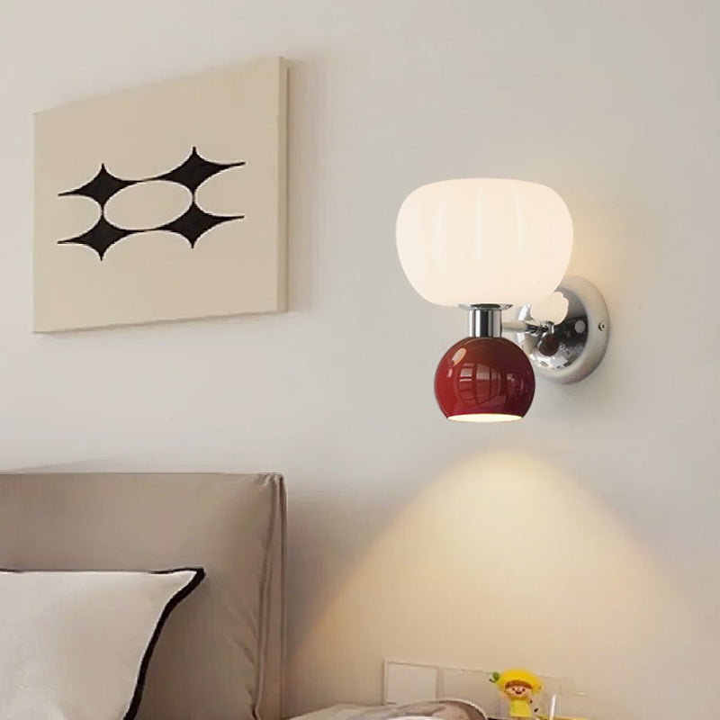 Bauhaus Style Cream Wall Light | LED Wall Lamp