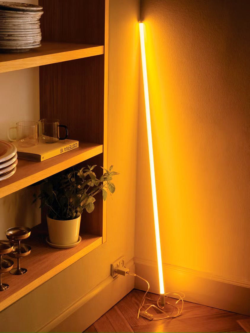 Neon-Style LED Floor Lamp – Vibrant Light Tube for Mood & Accent Lighting - Atelier Dubois Paris