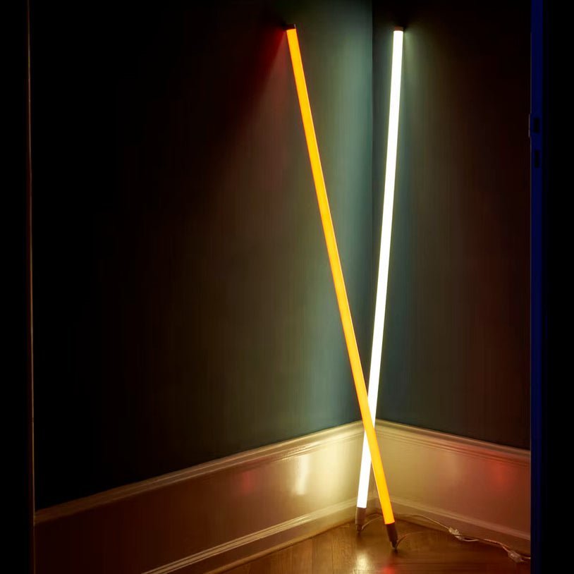 Neon-Style LED Floor Lamp – Vibrant Light Tube for Mood & Accent Lighting - Atelier Dubois Paris
