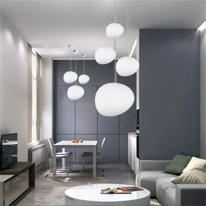Cobblestone Style Pendant Light