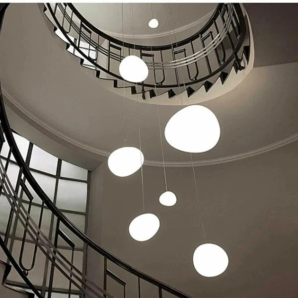 Cobblestone Style Pendant Light
