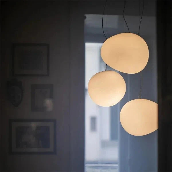 Cobblestone Style Pendant Light