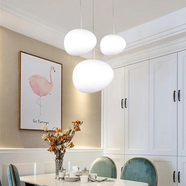 Cobblestone Style Pendant Light