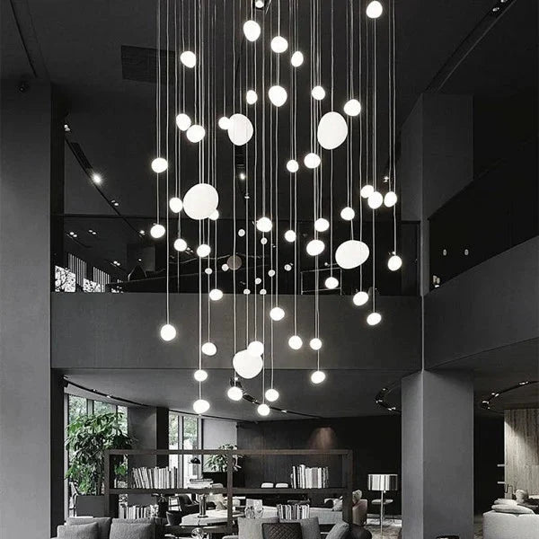 Cobblestone Style Pendant Light