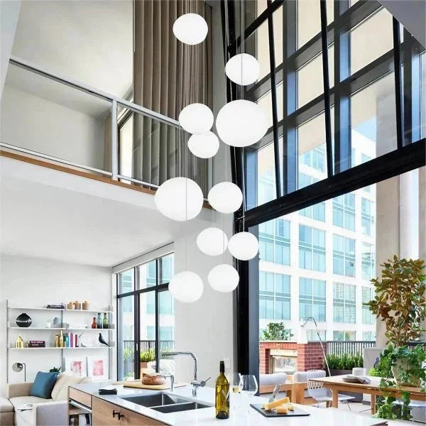 Cobblestone Style Pendant Light