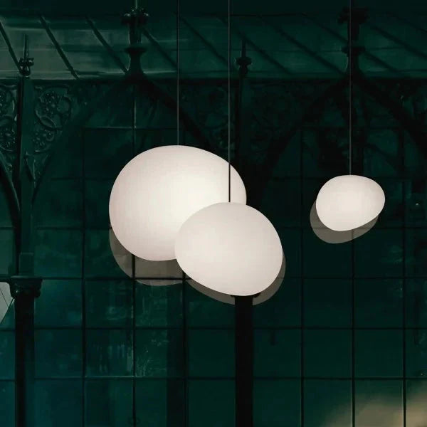 Cobblestone Style Pendant Light