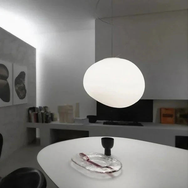 Cobblestone Style Pendant Light
